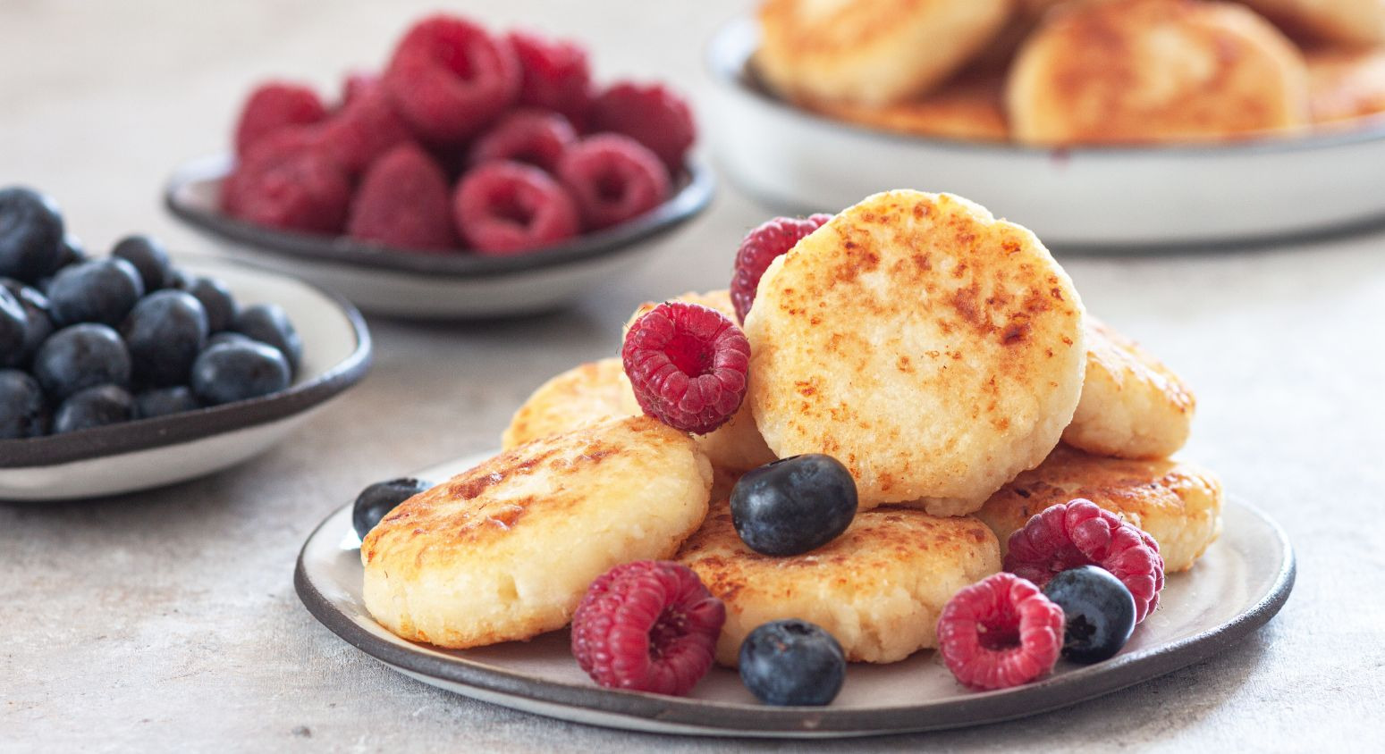 сырники, приготовленные в аэрогриле