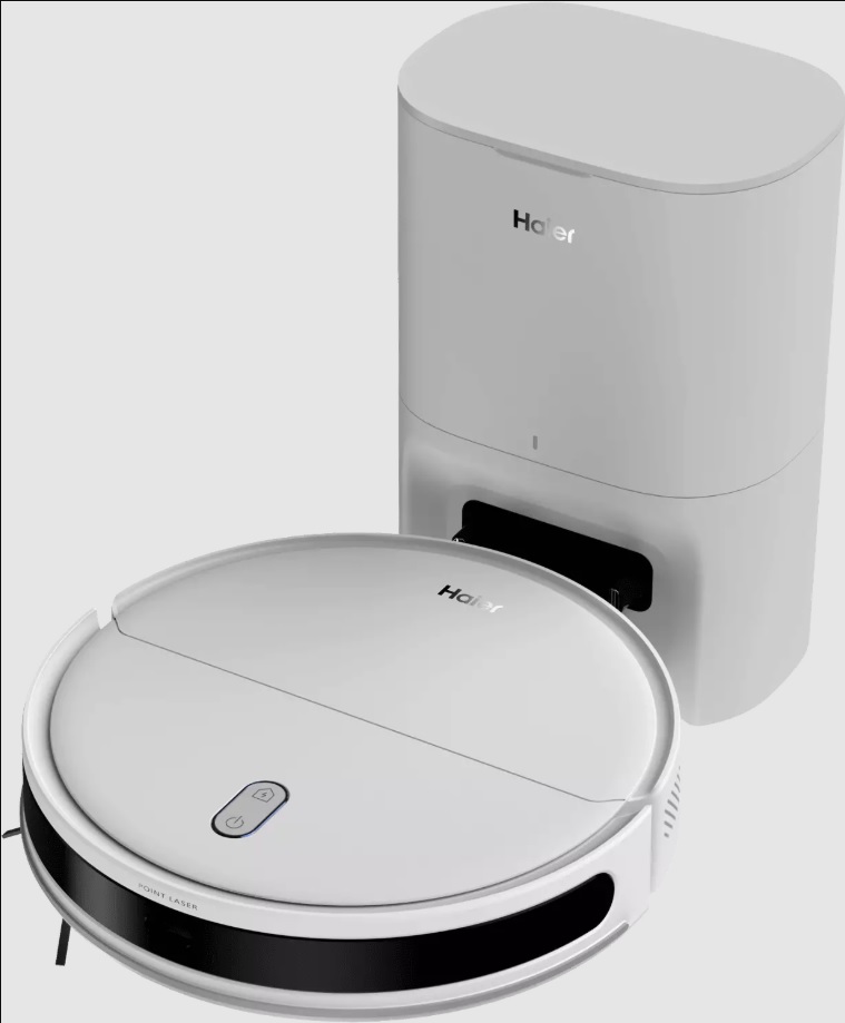Робот-пылесос Haier (Хайер) с самоочисткой и высокой мощностью стал одним из самых популярных покупок