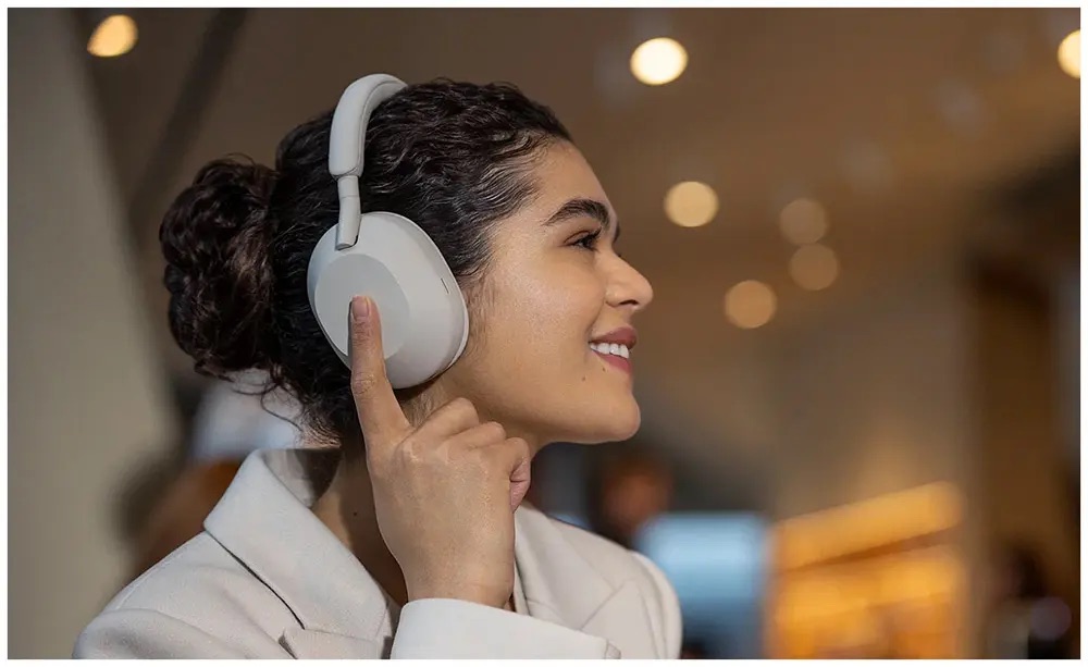 беспроводные накладные наушники Sony WH-1000XM5