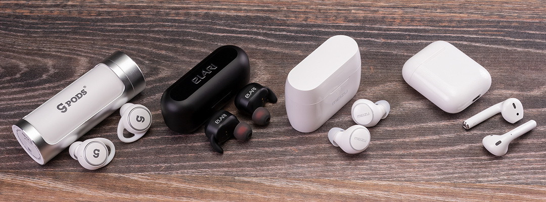 беспроводные наушники CGPods