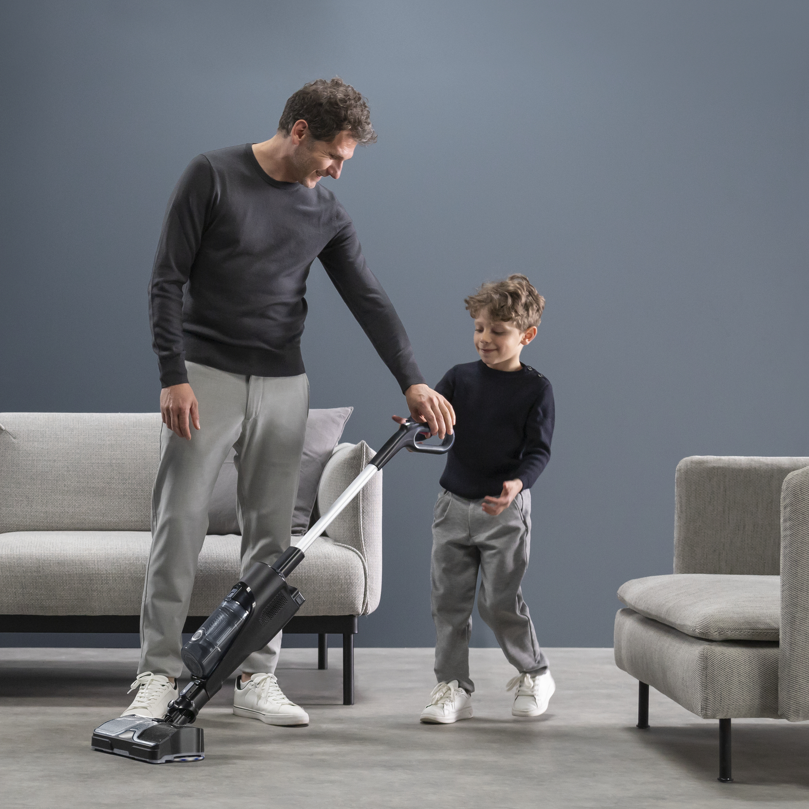 моющий вертикальный пылесос Tefal X-Combo GF3039WO