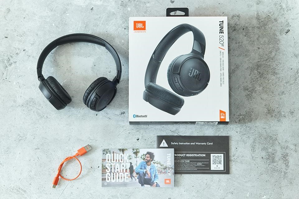 накладные наушники JBL Tune 520BT