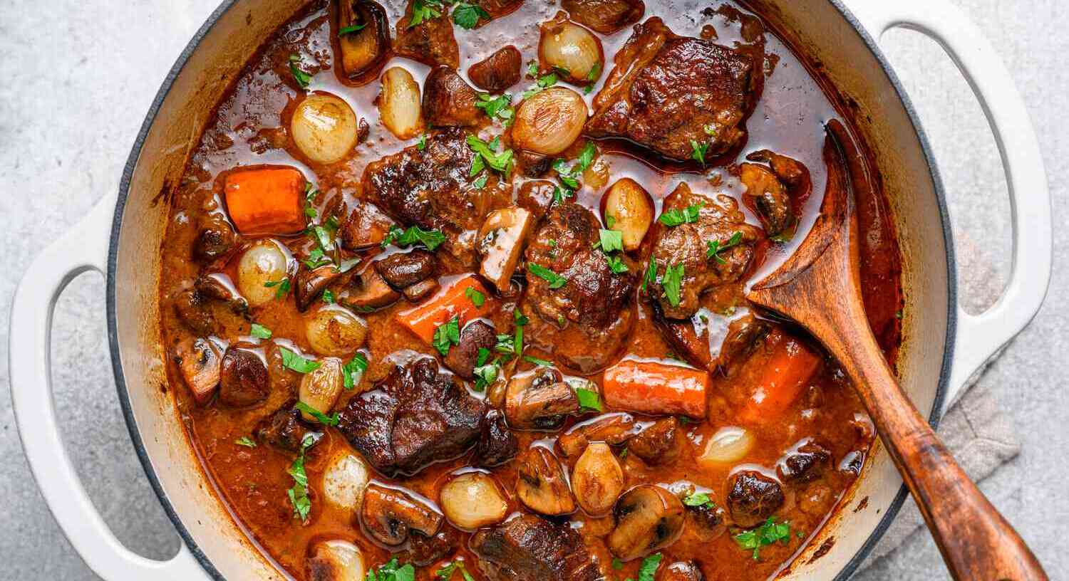 рецепт говядины по-бургундски (Бургиньон)