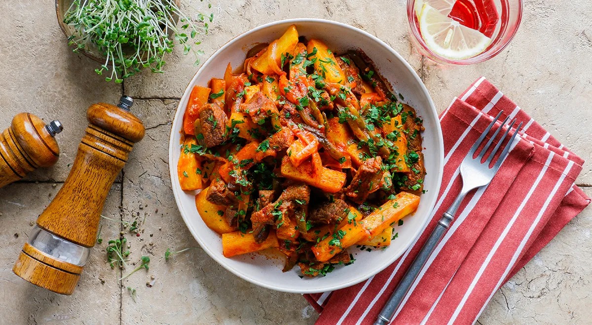 рецепт азу по-татарски из говядины