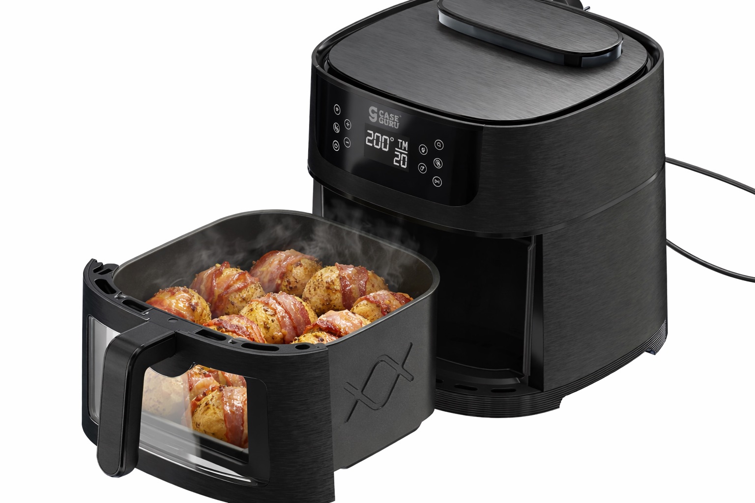 Запечённый картофель с беконом в аэрогриле